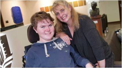 Can-Do-Ability: Carer Of Disabled Son Beats Breast Cancer And Graduates From Uni With Honors