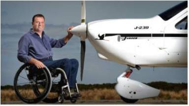Can-Do-Ability: On a wing and a chair - Dave Jacka